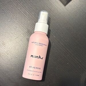 Atlas Rose Natural Deodorant Spray - Soft Pink